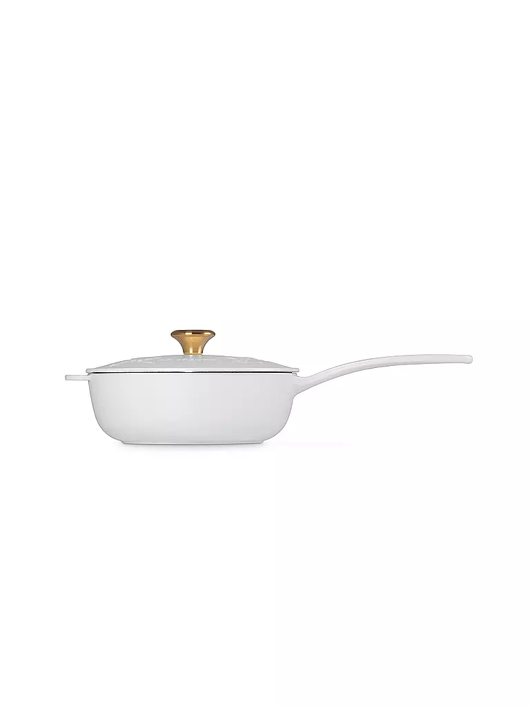 LE CREUSET | Stielkasserolle mit Deckel 21cm HOLLY Cotton | dunkelgrün