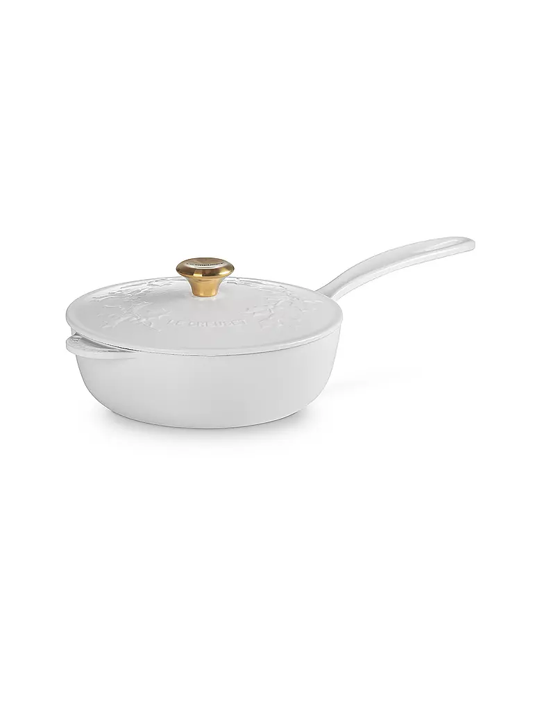 LE CREUSET | Stielkasserolle mit Deckel 21cm HOLLY Cotton | dunkelgrün