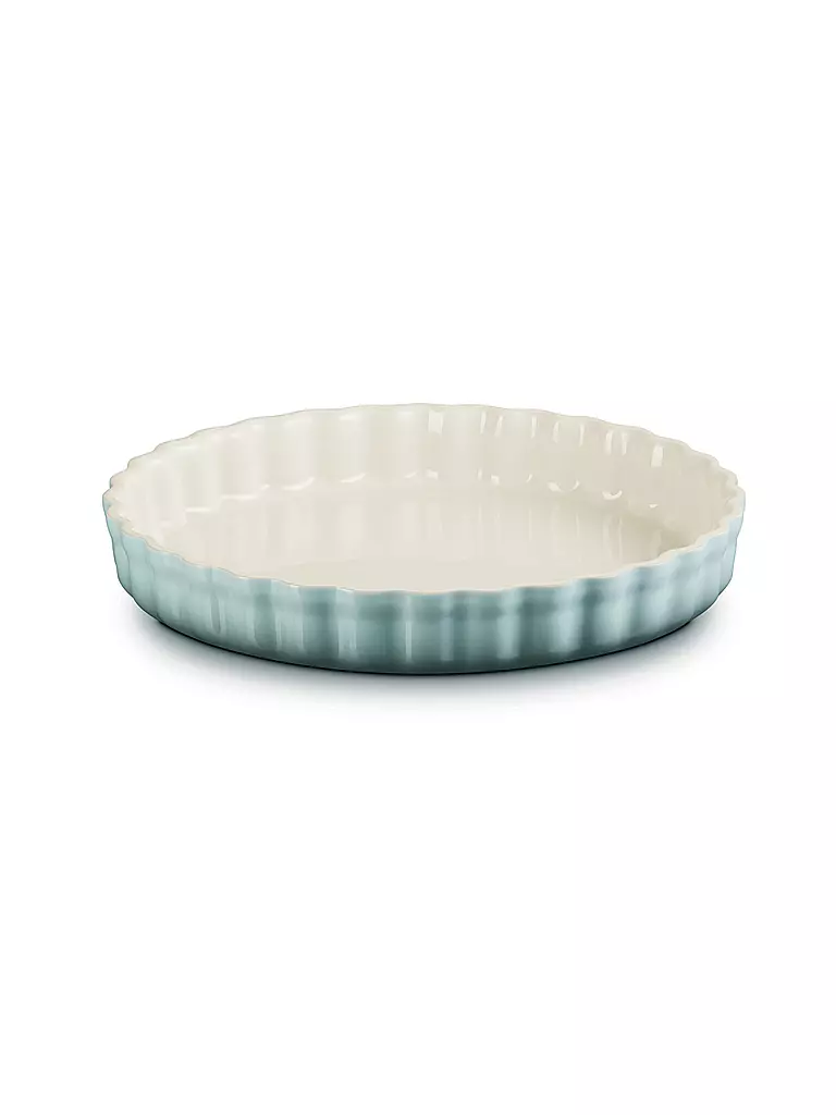 LE CREUSET | Tarteform 28cm/2,1l POTERIE Sea Salt  | hellgrau