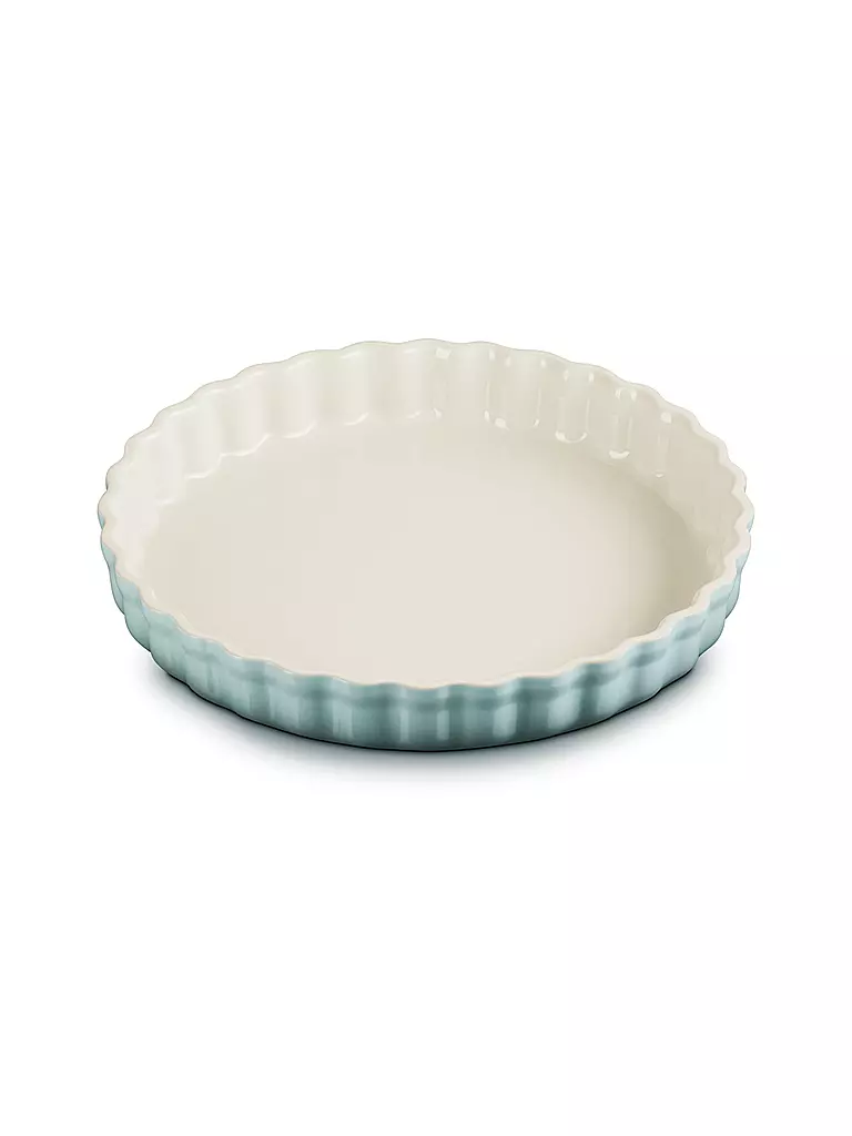 LE CREUSET | Tarteform 28cm/2,1l POTERIE Sea Salt  | hellgrau