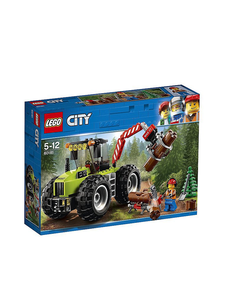 LEGO City - Starke Fahrzeuge Forsttraktor 60181