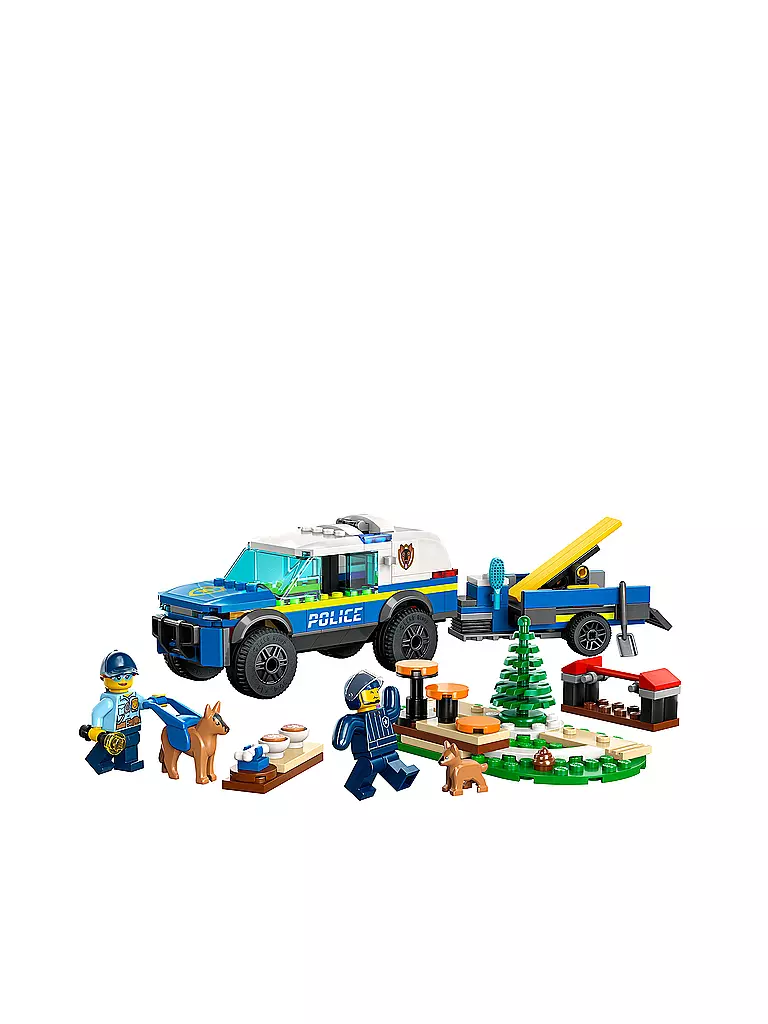 LEGO City - Mobiles Polizeihunde-Training 60369 keine Farbe
