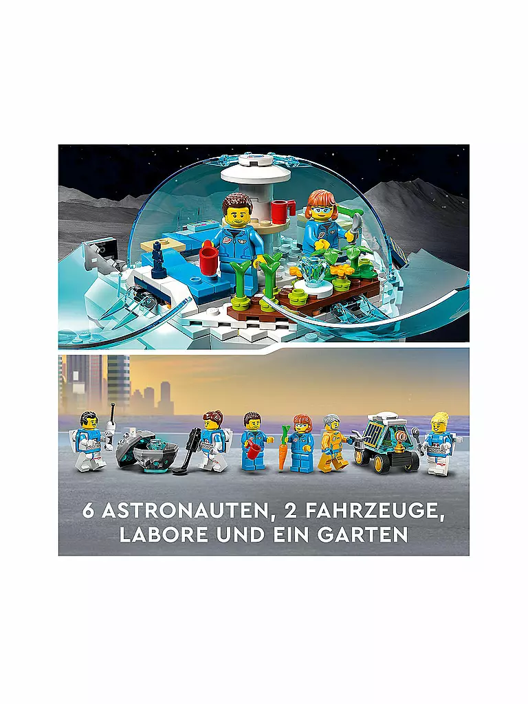 LEGO - Mond-Forschungsbasis City keine 60350 Farbe
