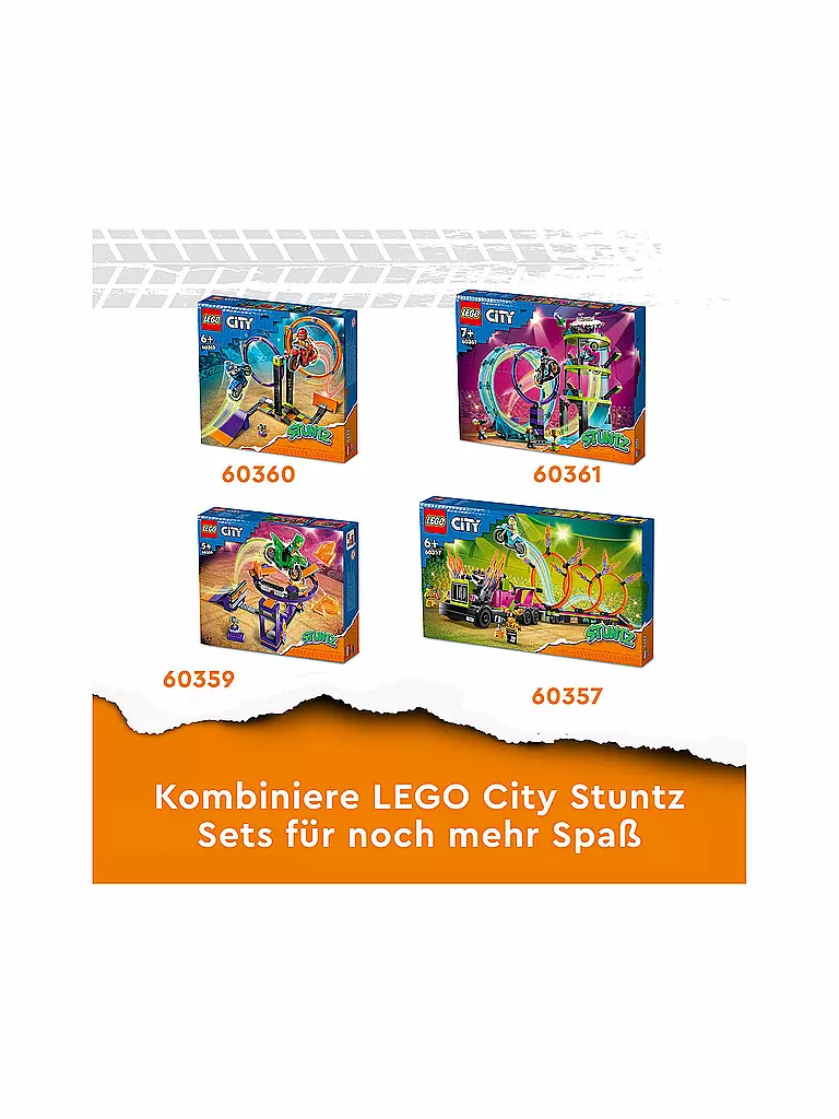 LEGO | City - Ultimative Stuntfahrer-Challenge 60361 | keine Farbe