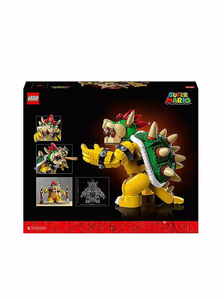 LEGO | Der mächtige Bowser Figur mit Feuerball Funktion 71411 | keine Farbe