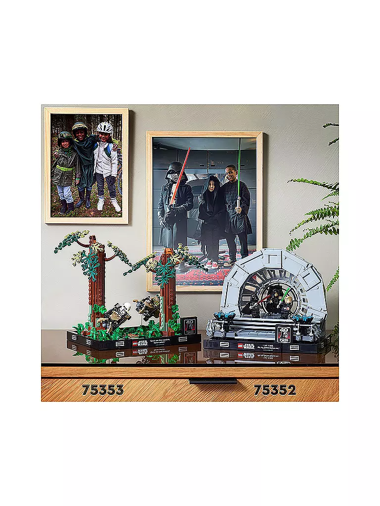 LEGO | Star Wars - Thronsaal des Imperators – Diorama 75352 | keine Farbe