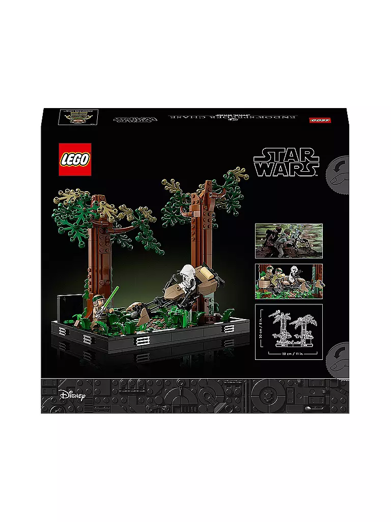 LEGO | Star Wars - Verfolgungsjagd auf Endor – Diorama 75353 | keine Farbe