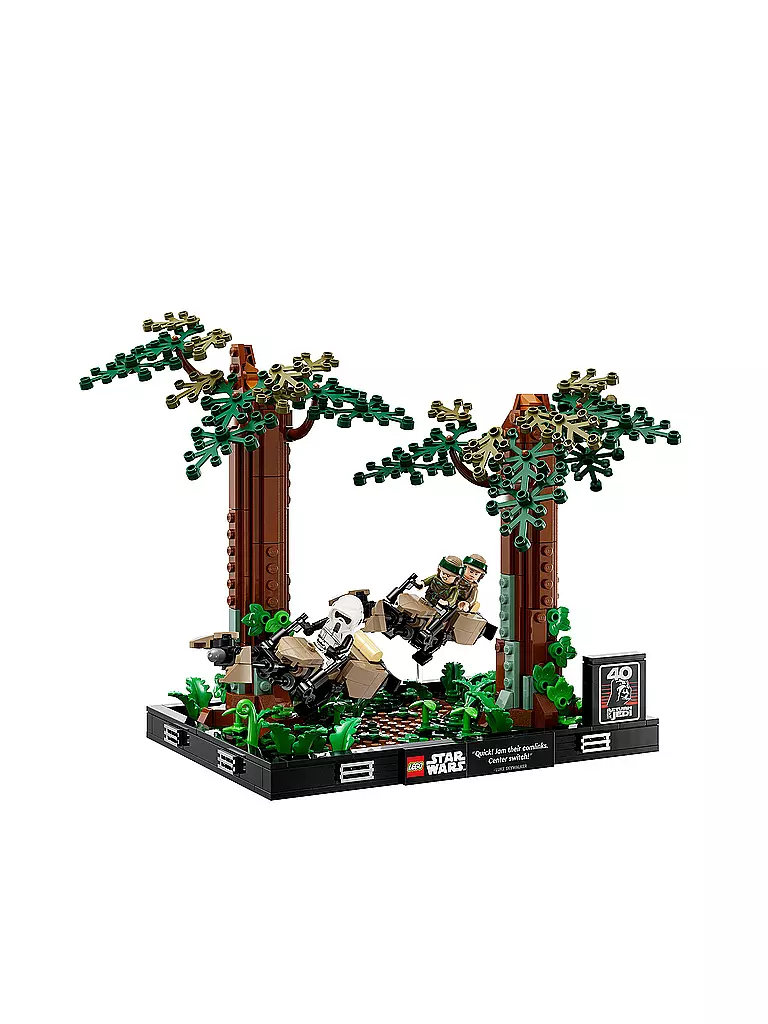 LEGO | Star Wars - Verfolgungsjagd auf Endor – Diorama 75353 | keine Farbe