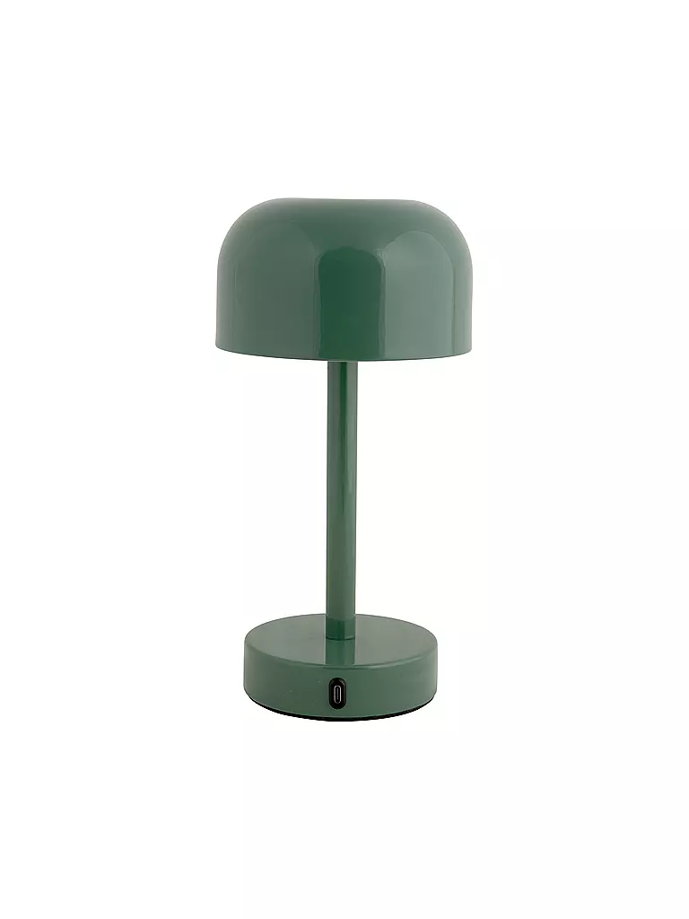 LEITMOTIV | LED Tischlampe JAMES Iron Shine Jungle | hellblau