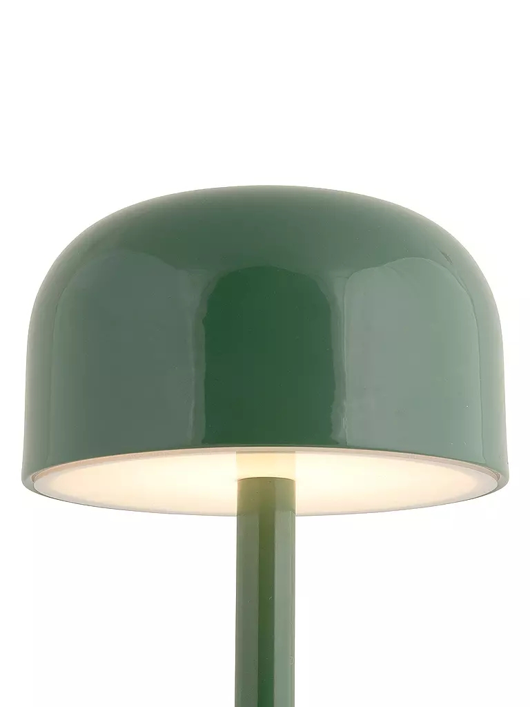 LEITMOTIV | LED Tischlampe JAMES Iron Shine Jungle | hellblau