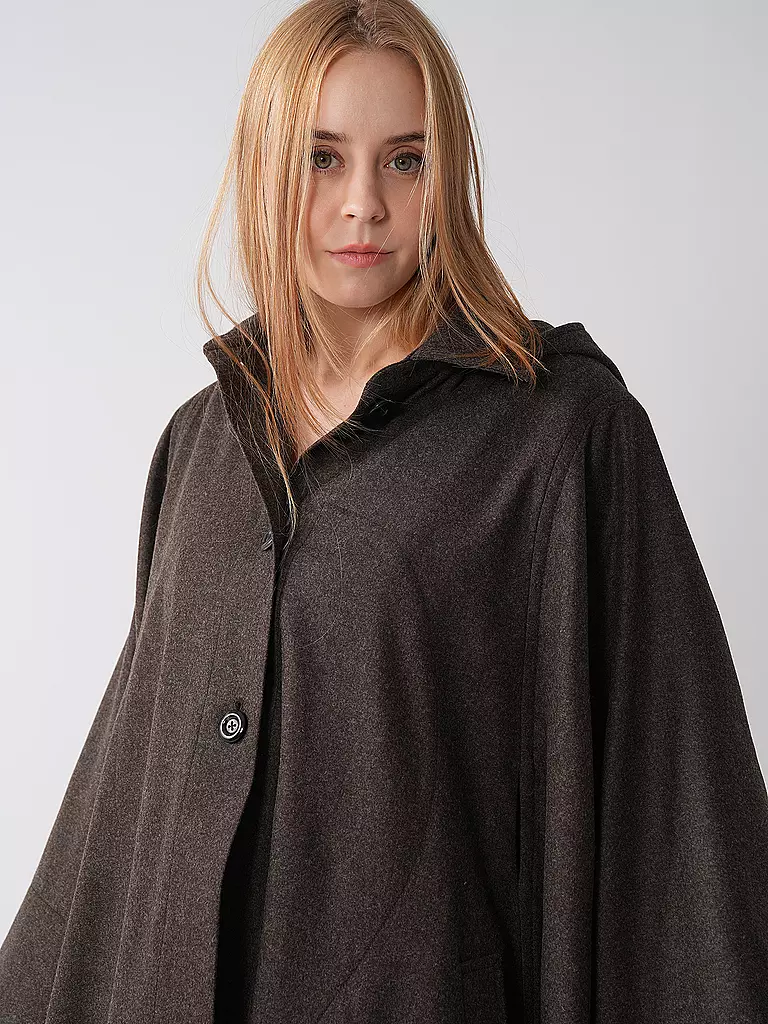 LENA HOSCHEK | Cape - Poncho CLARA | braun