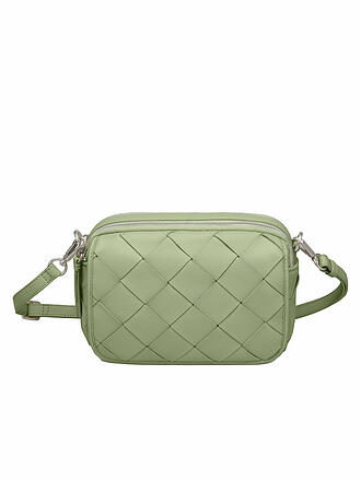 LES VISIONNAIRES | Ledertasche - Mini Bag EMILY WEAVE