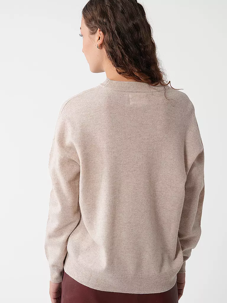 LES TRICOTS DE LEA | Kaschmirpullover MAPOUPETTE | beige