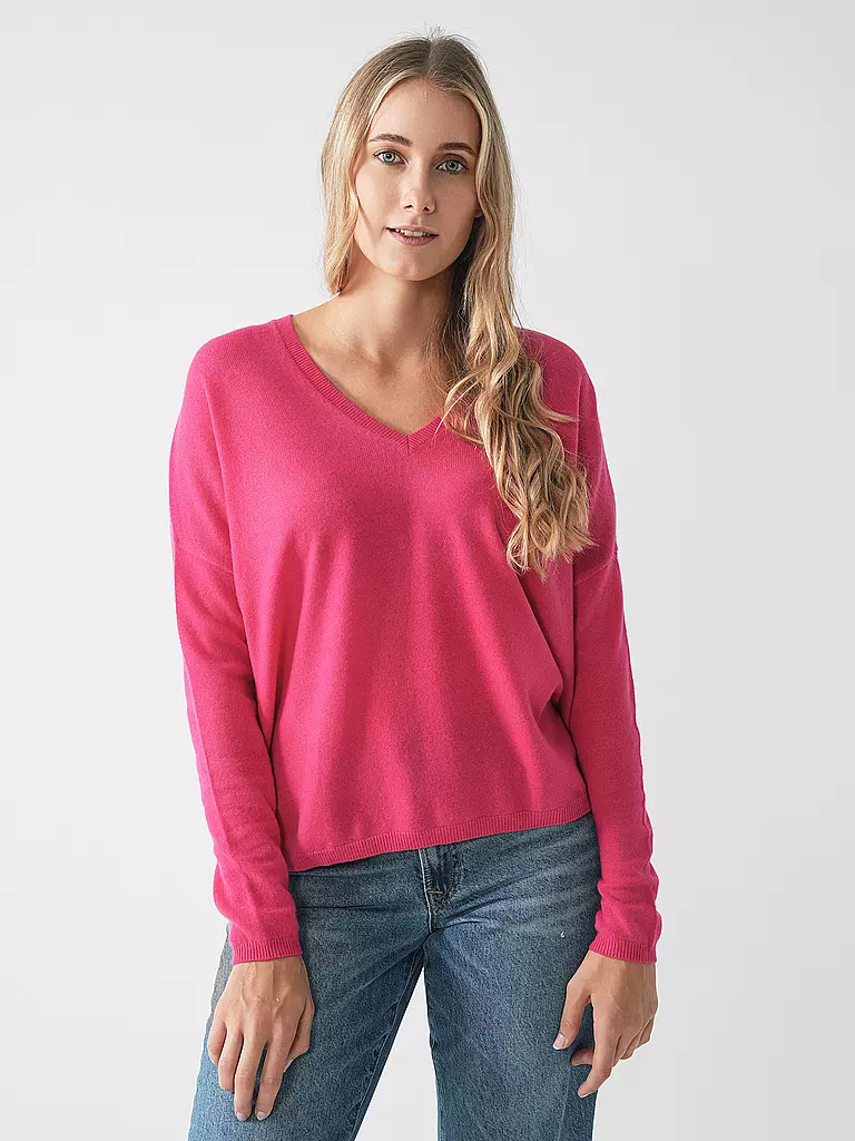 LES TRICOTS DE LEA | Kaschmirpullover MONJAKOE | pink