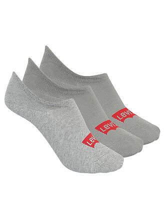 LEVI'S® | Sneaker Socken 3er Pkg middle grey melange