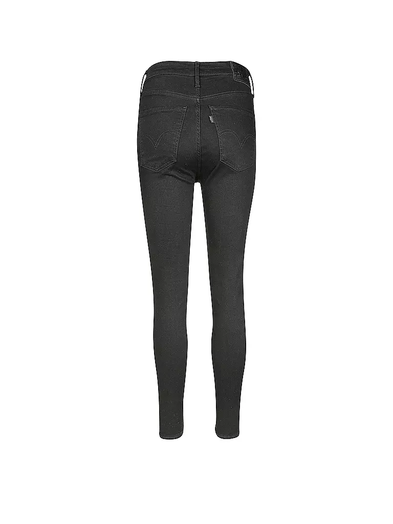 LEVI'S® | Jeans High-Super-Skinny-Fit MILE | schwarz