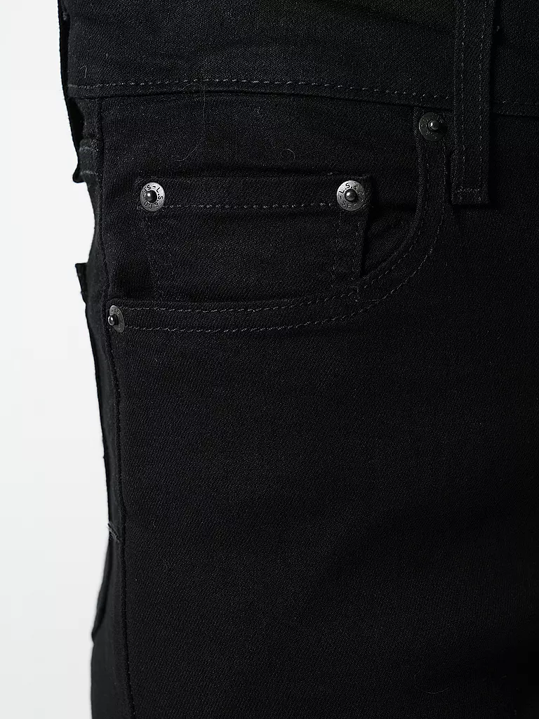 LEVI'S® | Jeans Skinny Fit 721 HIGH RISE SKINNY MIDNIGHT | schwarz