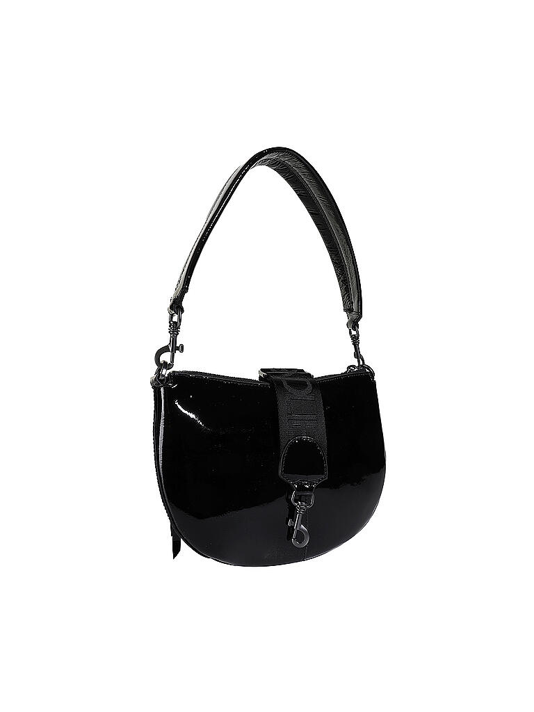 LIEBESKIND BERLIN | Ledertasche - Hobo Bag Faith S | schwarz