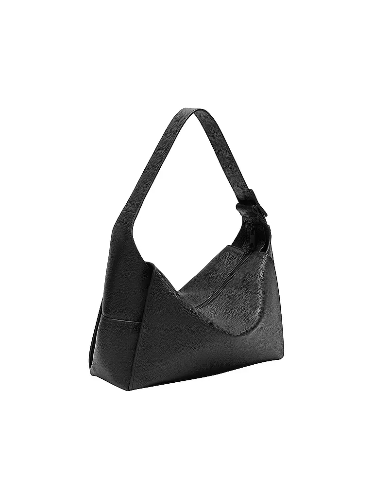 LIEBESKIND BERLIN | Ledertasche - Hobo Bag LOU Medium | schwarz