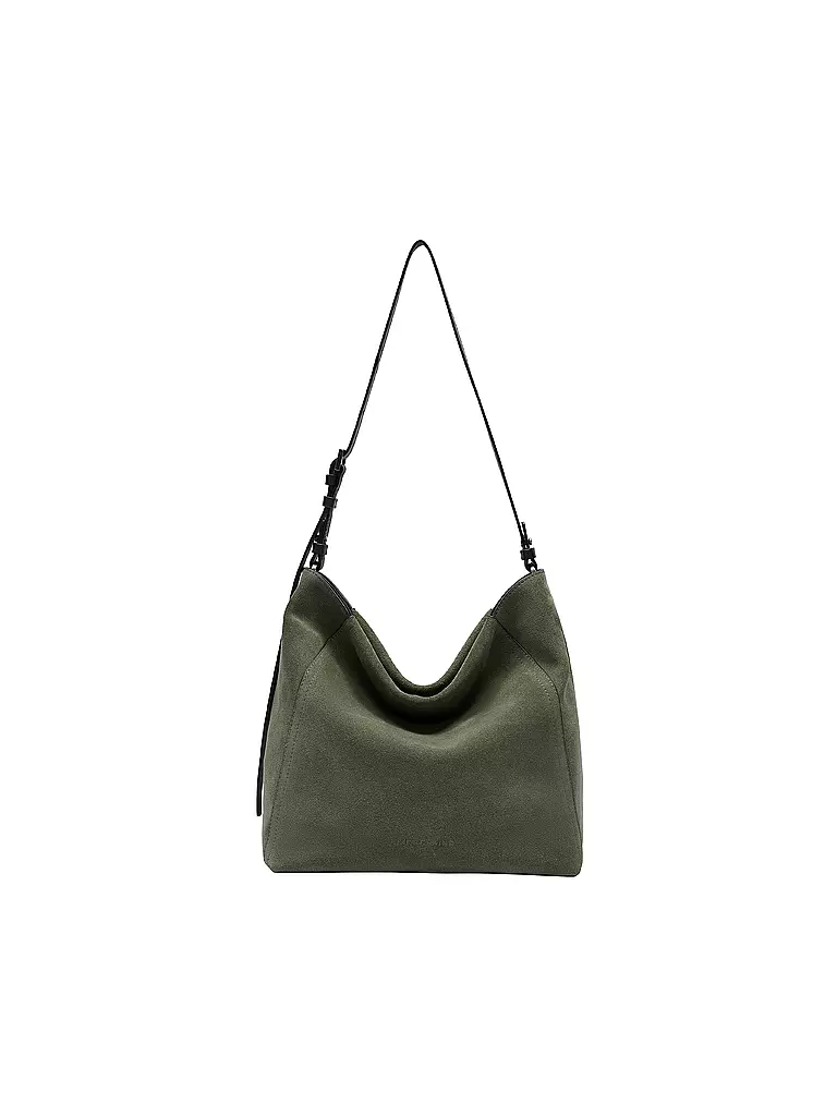 LIEBESKIND BERLIN | Ledertasche - Hobo CHUDY Medium  | dunkelgrün