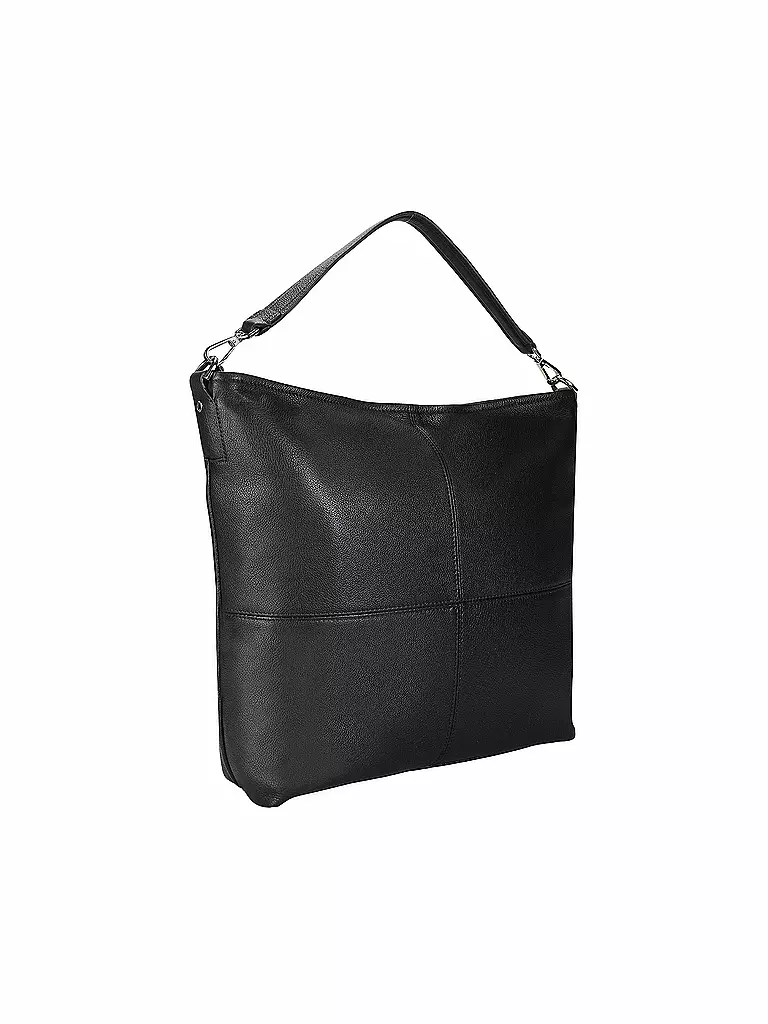 LIEBESKIND BERLIN | Ledertasche - Hobo Medium  | schwarz