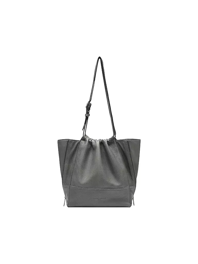 LIEBESKIND BERLIN | Ledertasche - Shopper LOU Medium  | grau