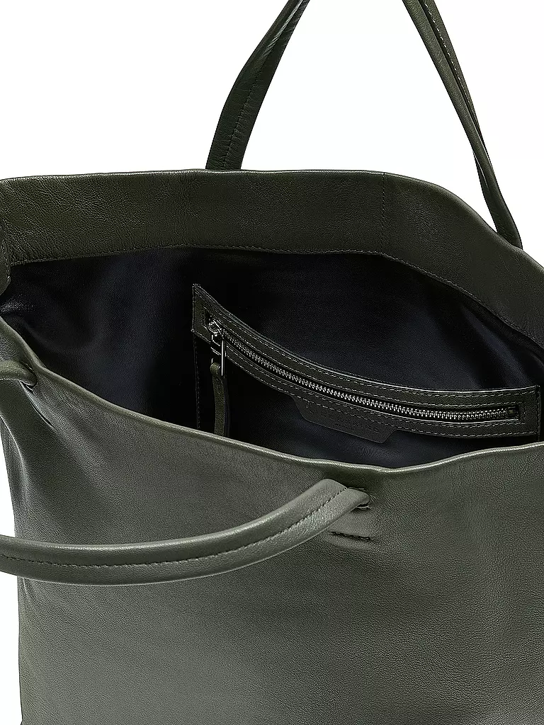 LIEBESKIND BERLIN | Ledertasche - Tote Bag HERA Large | dunkelgrün