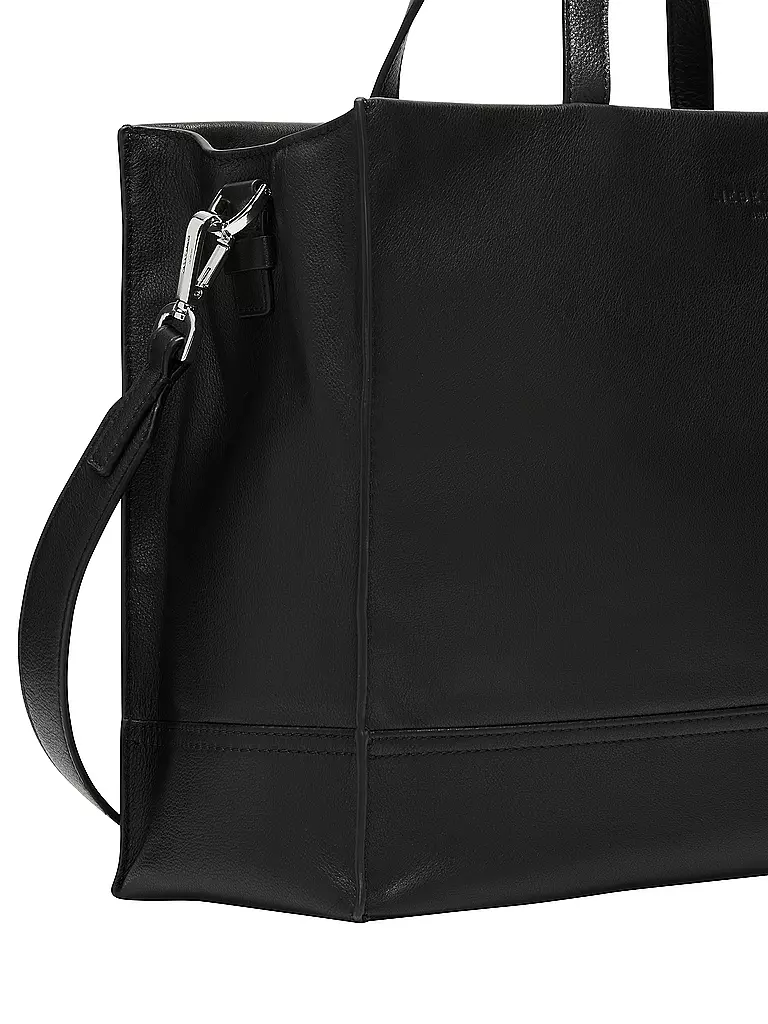 LIEBESKIND BERLIN | Ledertasche - Tote Bag LOU SATCHEL Large | schwarz