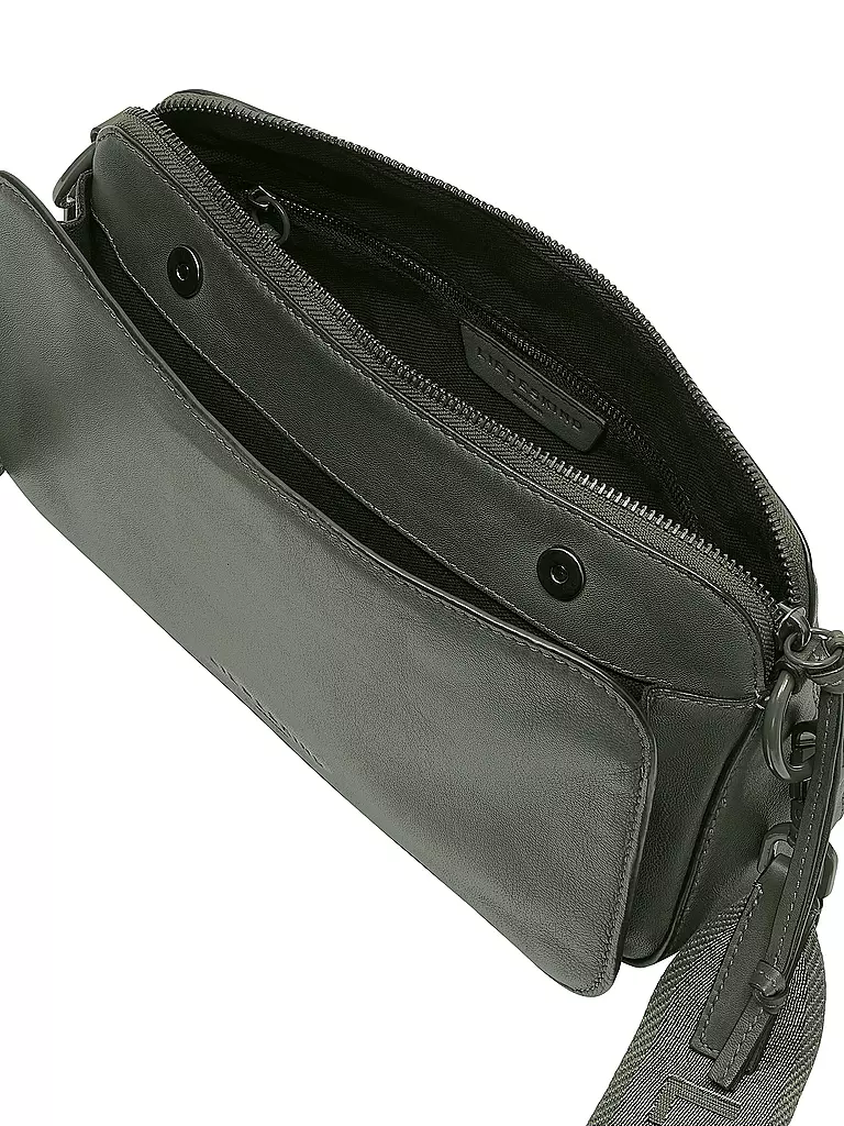 LIEBESKIND BERLIN | Ledertasche - Umhängetasche CLARICE Medium | grau