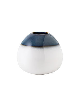 LIKE BY VILLEROY & BOCH | Lave Home Vase Egg Shape, 14,5x14,5x13cm, Bleu