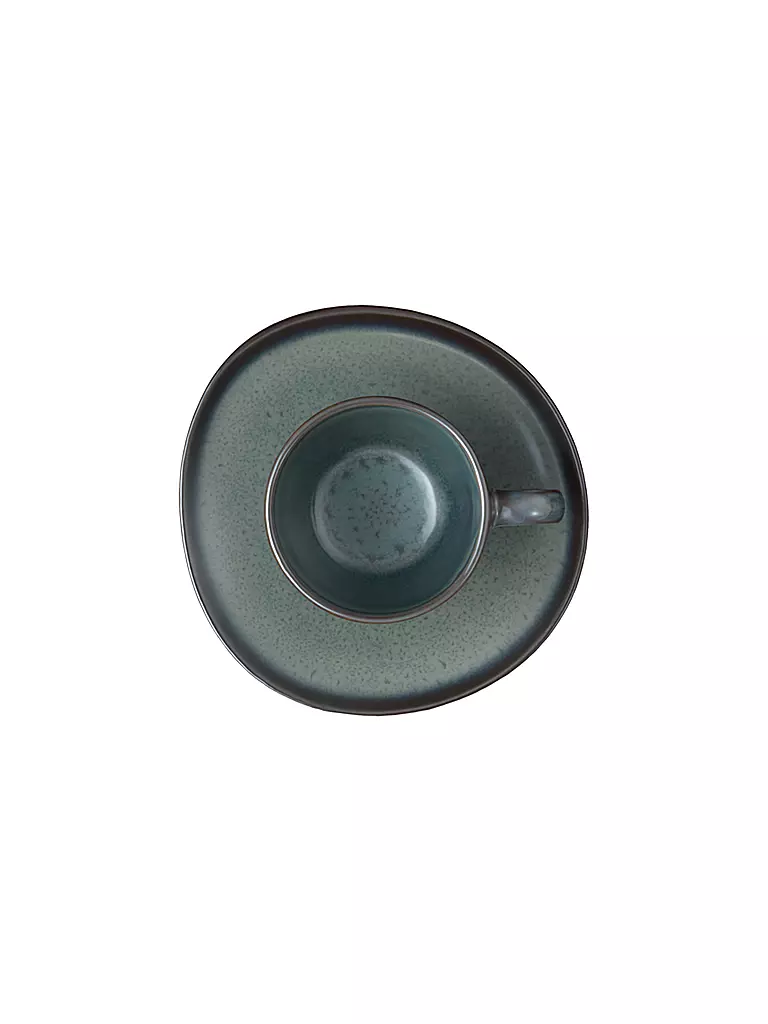 LIKE BY VILLEROY & BOCH | Kaffeeuntertasse 15,5cm lave gris | hellblau