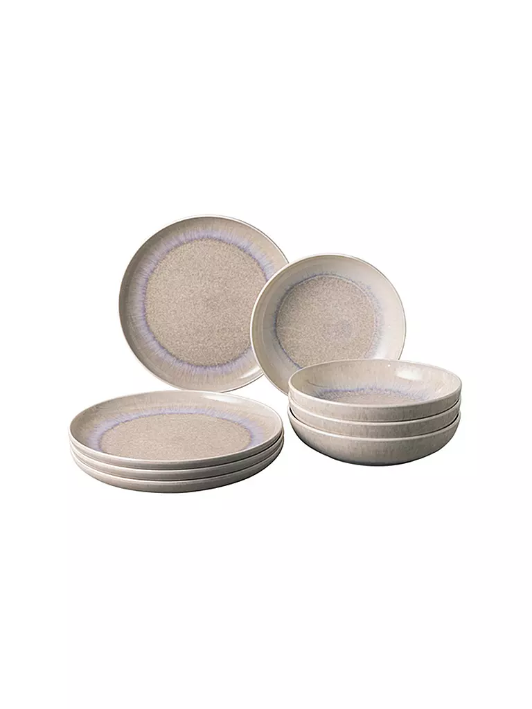 LIKE BY VILLEROY & BOCH | Dinnerset 8tlg Perlemor Sand | beige