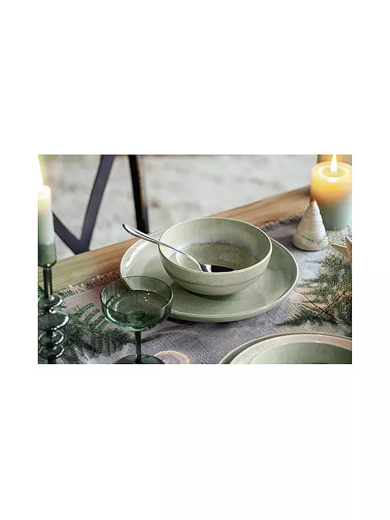 LIKE BY VILLEROY & BOCH | Speiseteller 27cm PERLEMOR Alga  | olive