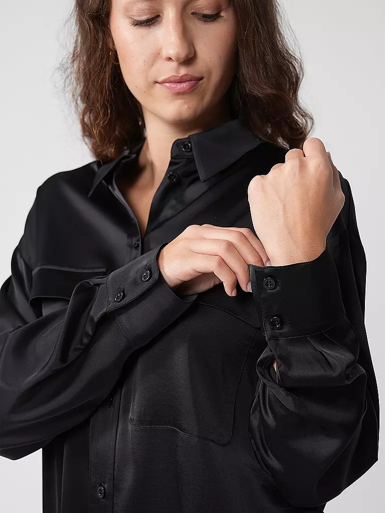 LIU JO | Bluse CAMICIA VISCOSA | schwarz