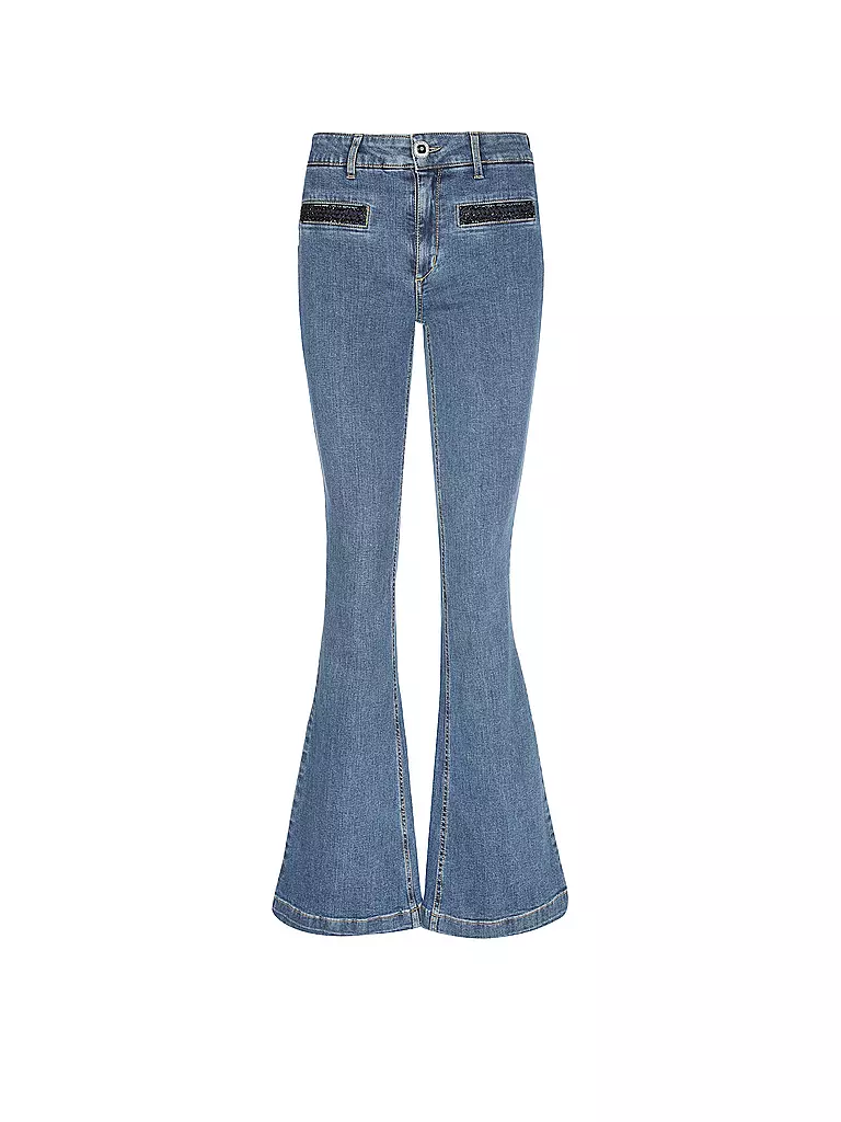 LIU JO | Jeans Boot Cut UP BEAT BRAID  | blau