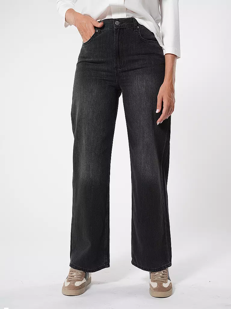 LIU JO | Jeans Wide Leg | schwarz