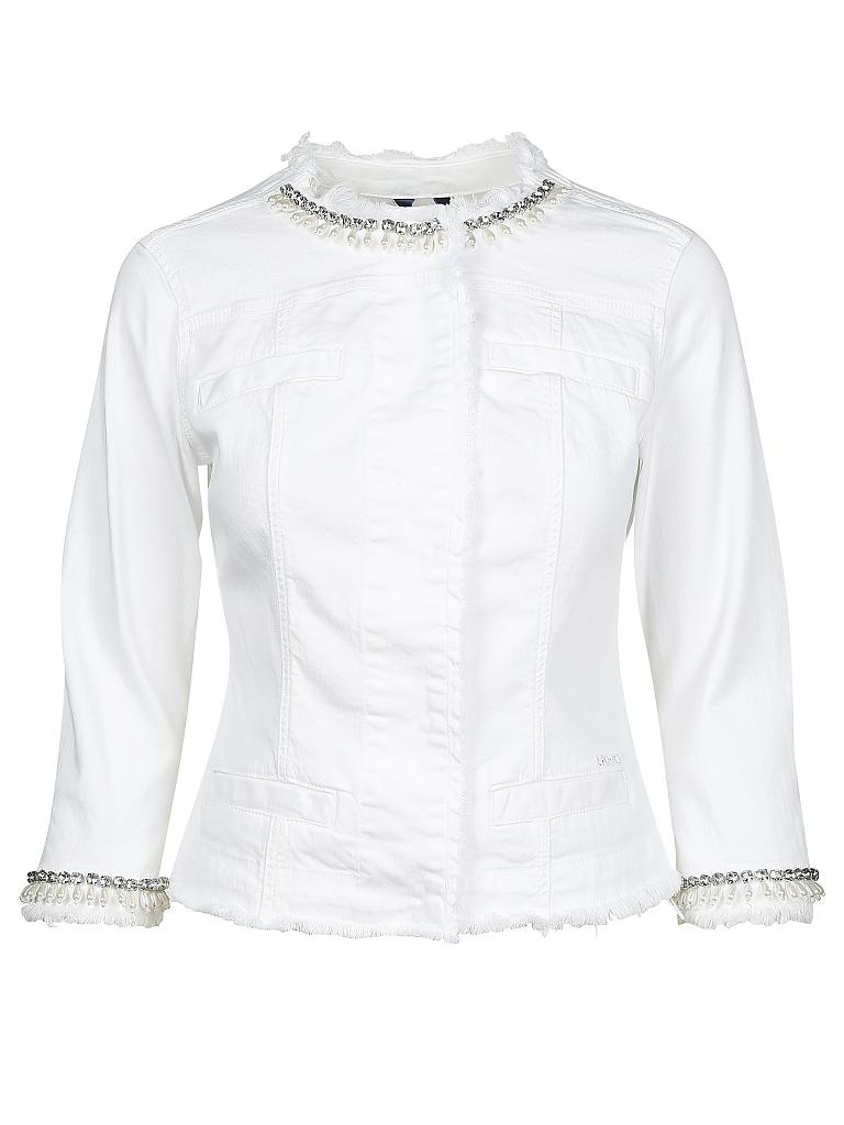 Liu Jo Jeansjacke Weiss 36