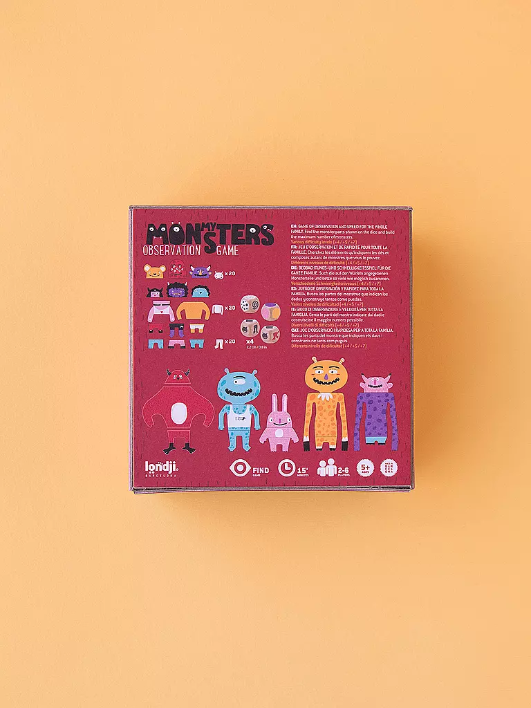 LONDJI | Kartenspiel MY MONSTERS | bunt