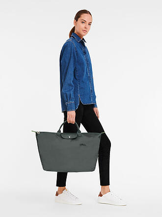 LONGCHAMP | Le Pliage Green Reisetasche Small, Graphite