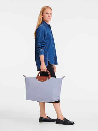 LONGCHAMP | Le Pliage Original Reisetasche Small, Steel