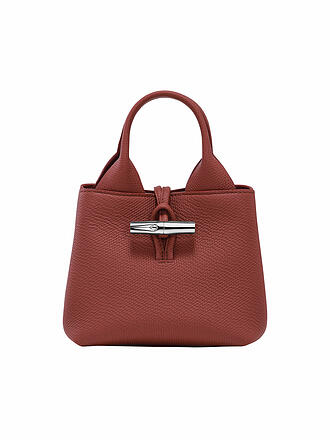 LONGCHAMP | Le Roseau Handle Bag Small, Chataigne