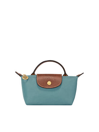 LONGCHAMP Le Pliage Original Pochette mit Henkel, Eucalyptus