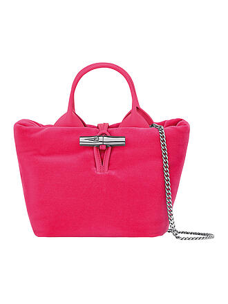 LONGCHAMP | Le Roseau Handle Bag XSmall, Pink