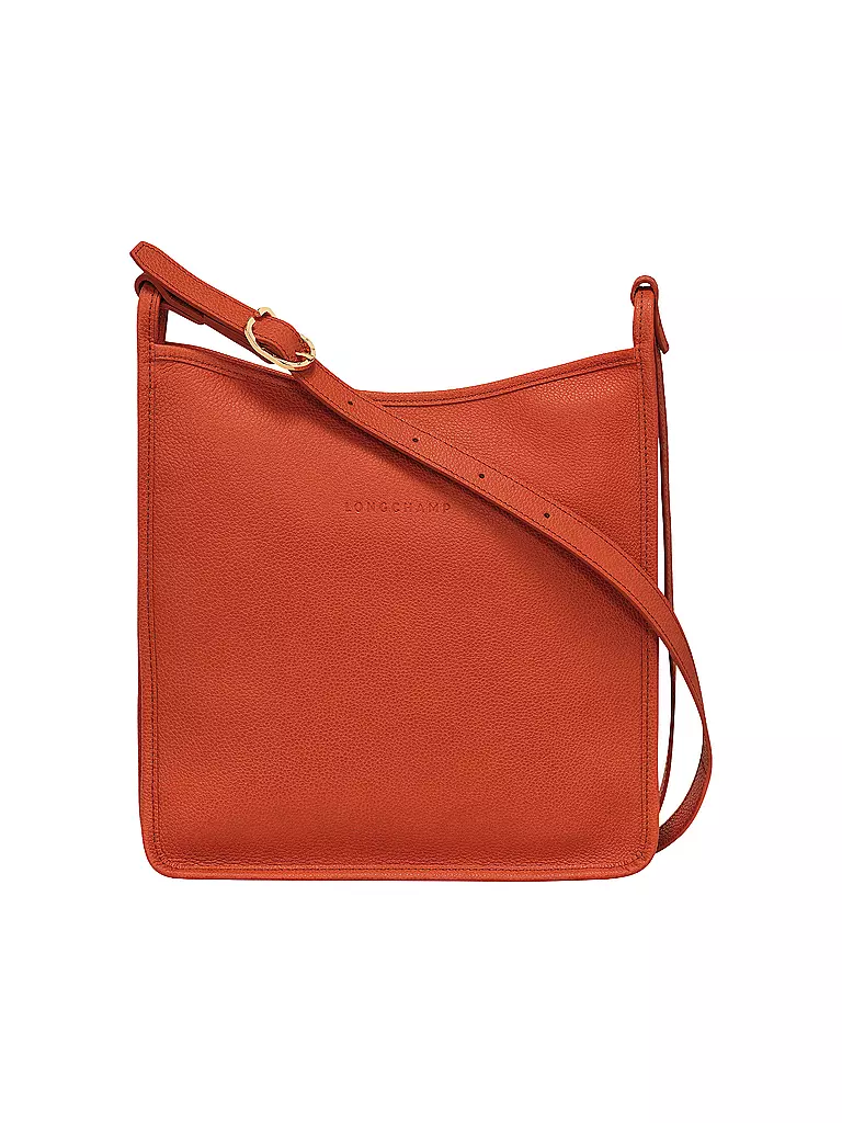 LONGCHAMP | Le Foulonné Umhängetasche mit Reißverschluss Large,  Paprika | rot