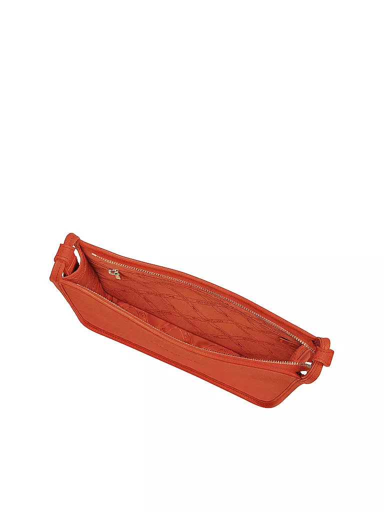 LONGCHAMP | Le Foulonné Umhängetasche mit Reißverschluss Large,  Paprika | rot