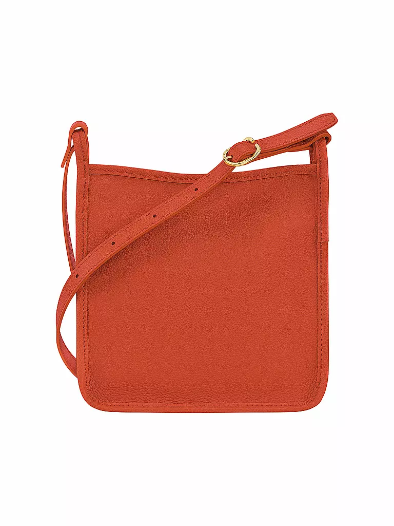 LONGCHAMP | Le Foulonné Umhängetasche mit Reißverschluss Small, Paprika | beige