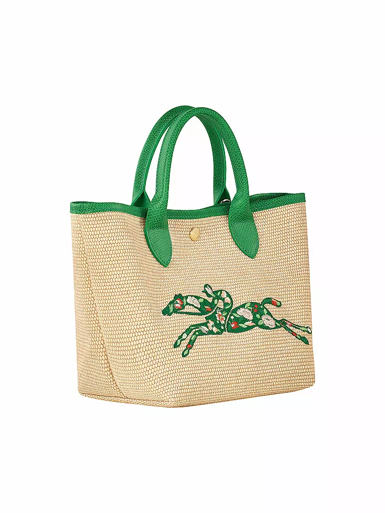 LONGCHAMP | Le Panier Pliage Handtasche Small, Green | grün