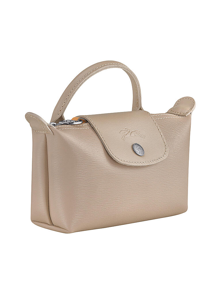 LONGCHAMP | Le Pliage City Pochette mit Henkel, Sand | beige