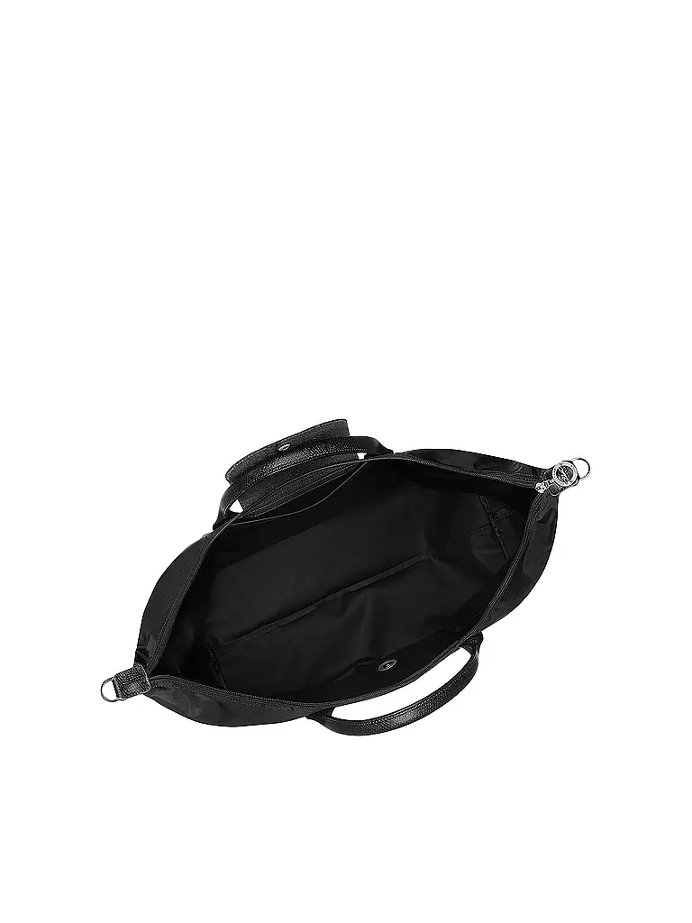 LONGCHAMP | Le Pliage Green Erweiterbare Reisetasche, Black | grau