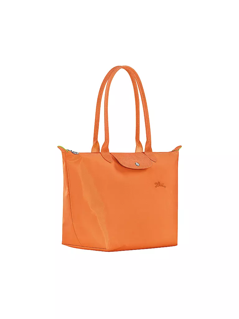 LONGCHAMP | Le Pliage Green Shopper Large, Orange | orange